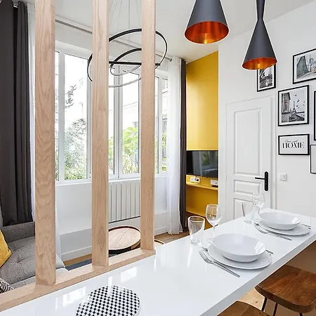 Appartamento Cosy Loft Near Montmartre Parigi Esterno foto
